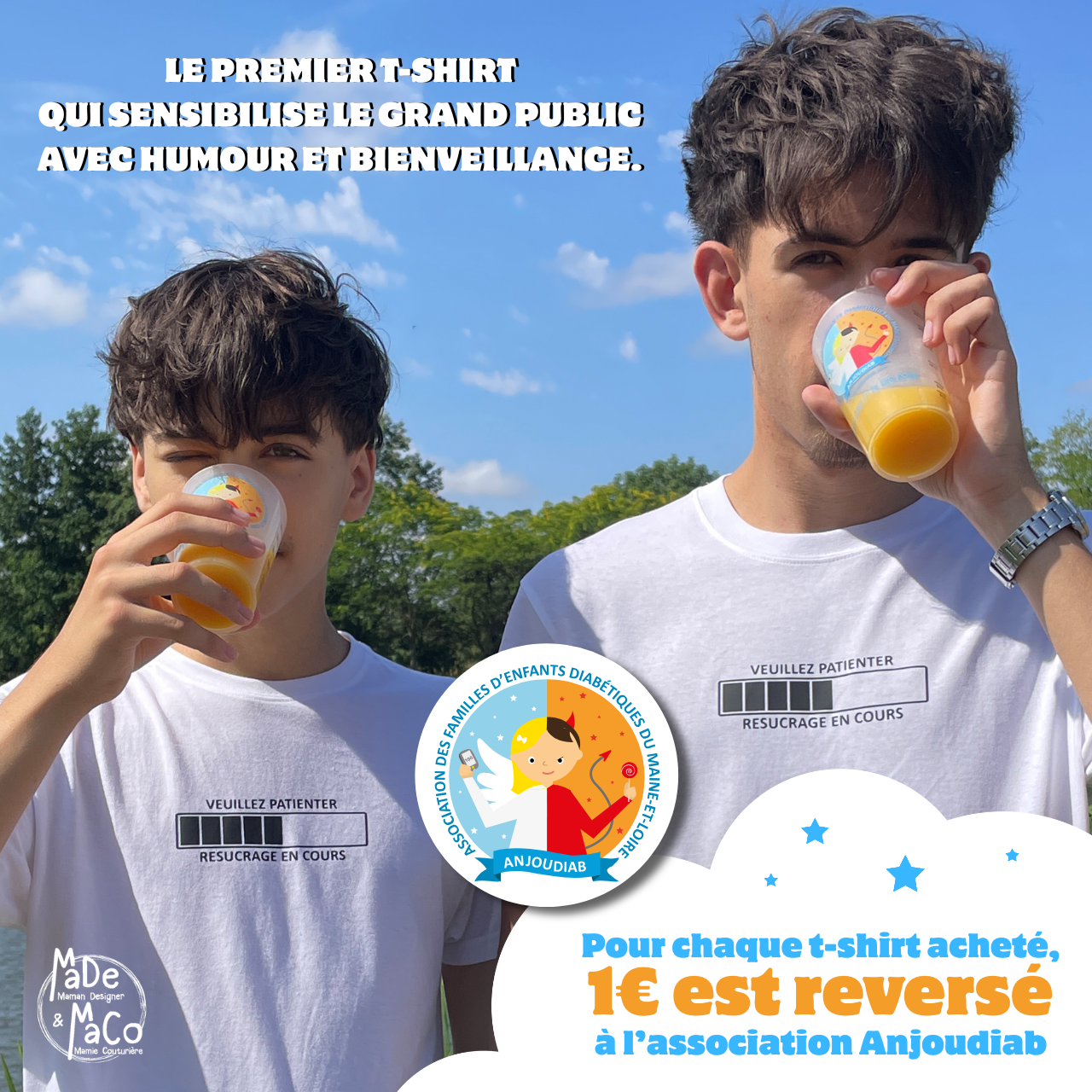 T-shirt magique diabète - Édition limitée Été 2026 - PRÉ COMMANDE – Image 3